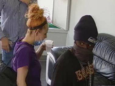 WSP provided photo of a female and female allegedly involved in an armed robbery