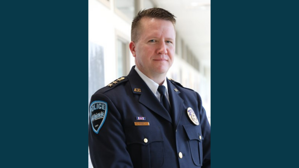Official photo of Chief Dan O'Neil in his dress uniform