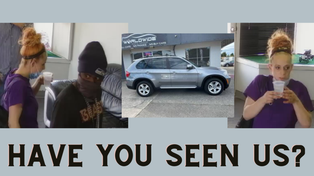 header photo of two suspects in Auburn car dealership armed robbery