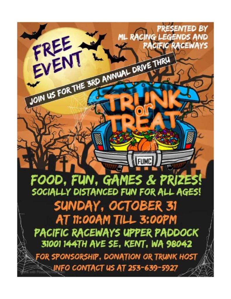 Graphic for trunk or treat event