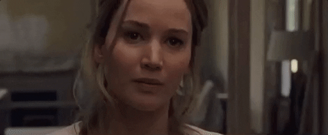 a gif of actress jennifer lawrence, in character, reacting stunned and sayin "excuse me?"
