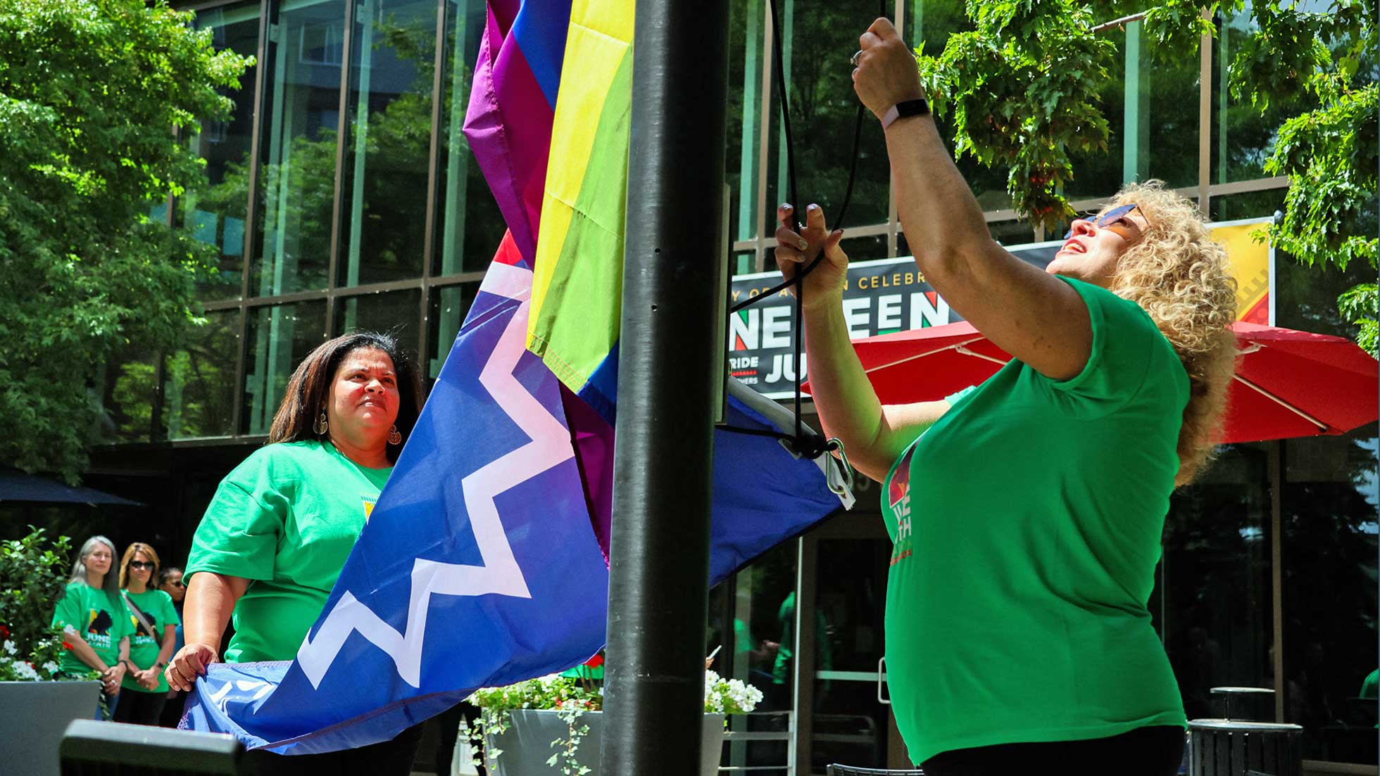 AE-JuneteenthFlagRaising