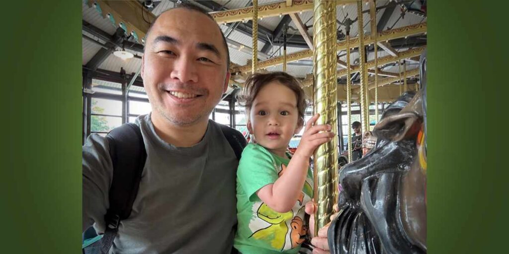 Dr. Eric Chow and Max