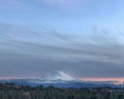 Mt. Rainier from Auburn mt rainier, auburn wa, auburn wa in photographs, auburn in photos, auburn in photographs, mt rainier from auburn, city of auburn, auburn washington, pnw, wa, wa state, photos of auburn wa, mt rainier sunset, mount rainier sunset, mountain sunset