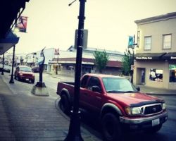 Main Street (April 2017) home plate pub, heritage building, main street usa, auburn wa, city of auburn